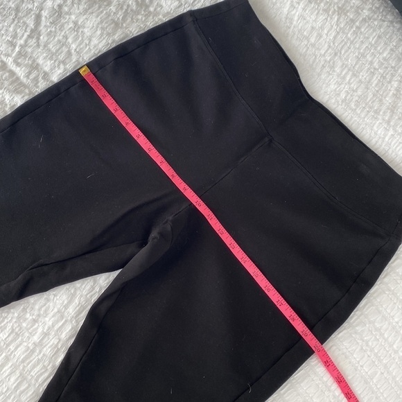 ORVIS Womens Cozy Stretch Leggings Black Color Soft Wide Waistband Size L - Picture 6 of 12